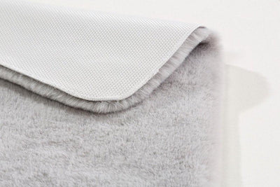 Arte Tappeti Tappeto Fiji Effetto Pelliccia Retro Gommato anti Scivolo - Varie Dimensioni - Passarelli Biancheria