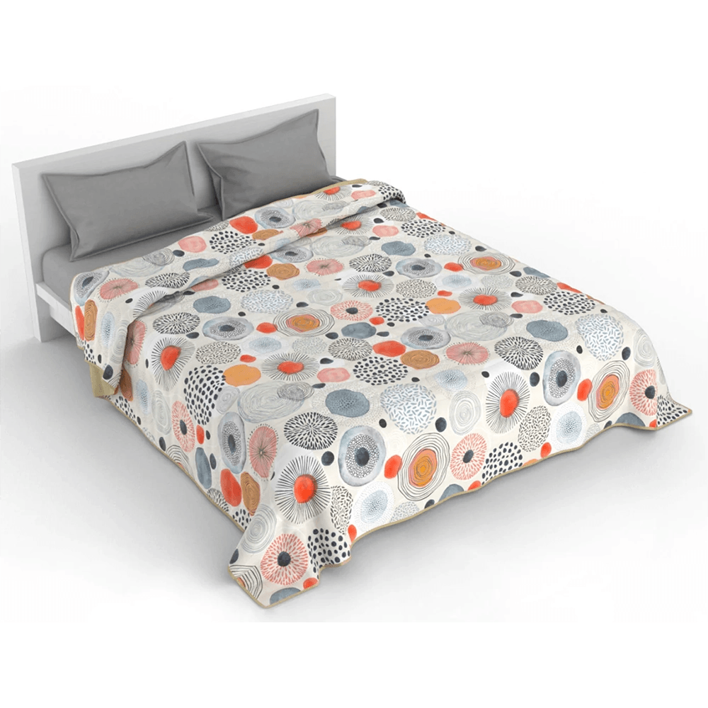 Fantasy Copriletto Trapuntato per Letto Singolo B34 - Varie Fantasie - Passarelli Biancheria