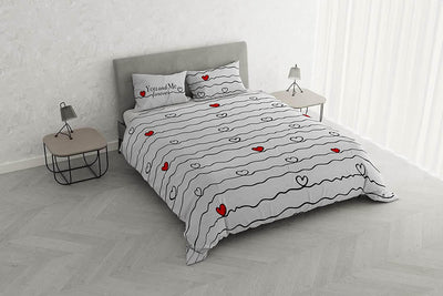 Fazzi Parure Copripiumino Matrimoniale Shine 2 D70 - Passarelli Biancheria