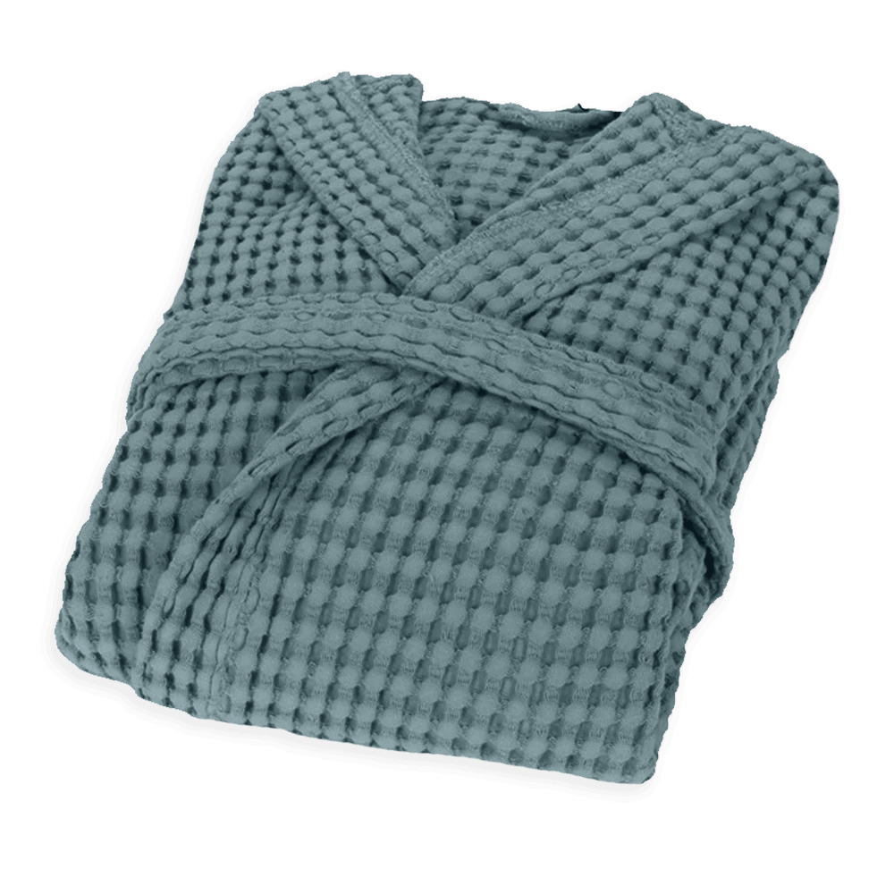 Fazzini Accappatoio con Cappuccio nido d'ape 100% Cotone Nettare S63 - Passarelli Biancheria