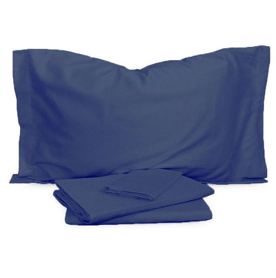 Fazzini Completo Lenzuola Matrimoniale in Raso di Cotone Finissimo Trecento S130 - Passarelli Biancheria