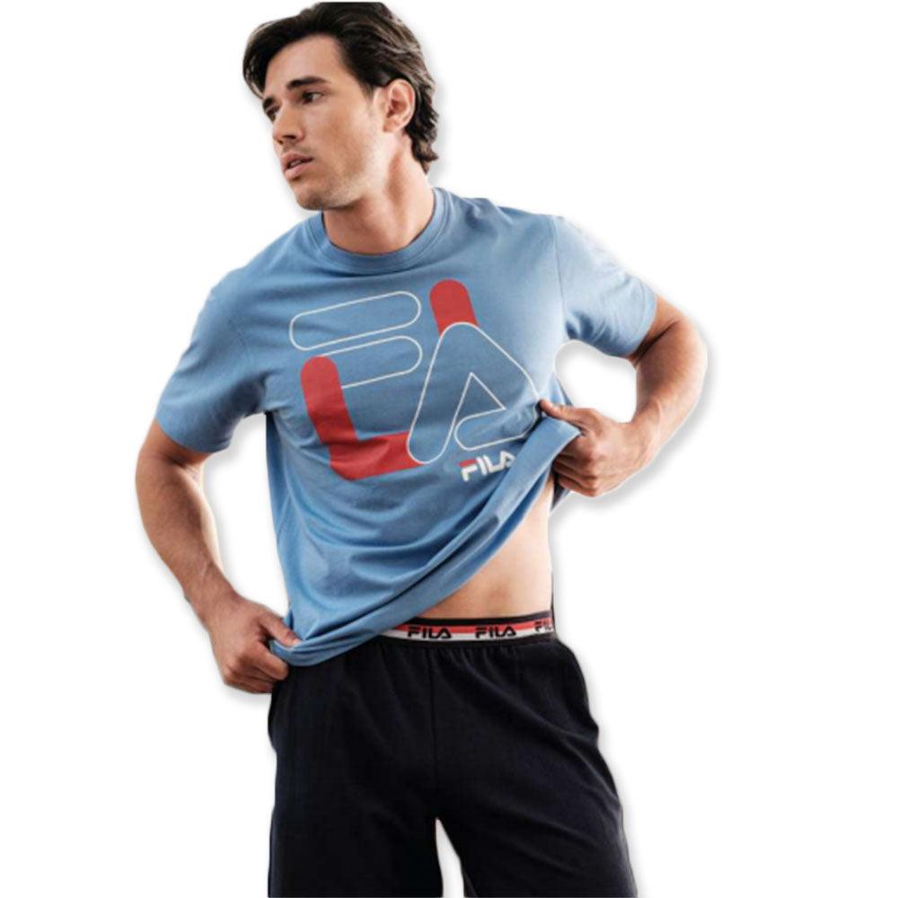 Fila Pigiama Corto Estivo da Uomo FPS1062 S37 - Passarelli Biancheria