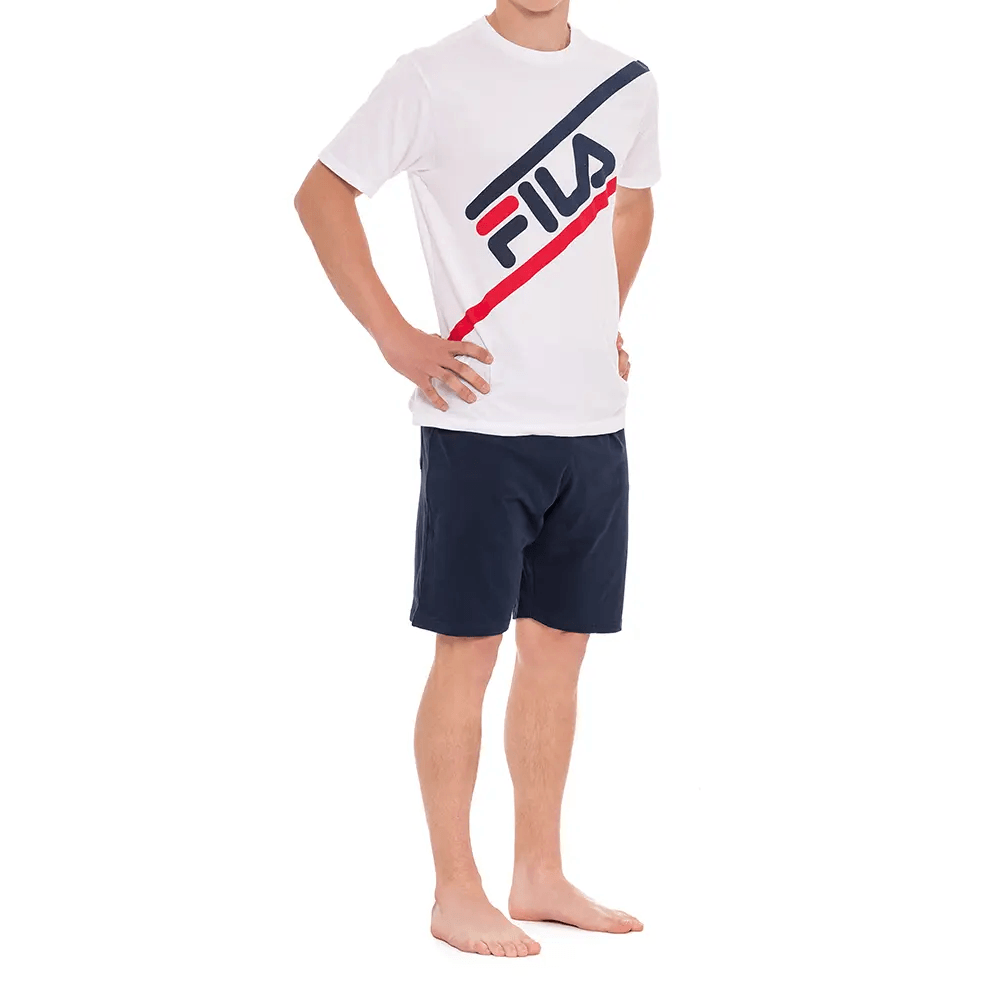 Fila Pigiama Estivo Corto da Uomo FPS1094 S37 - Passarelli Biancheria