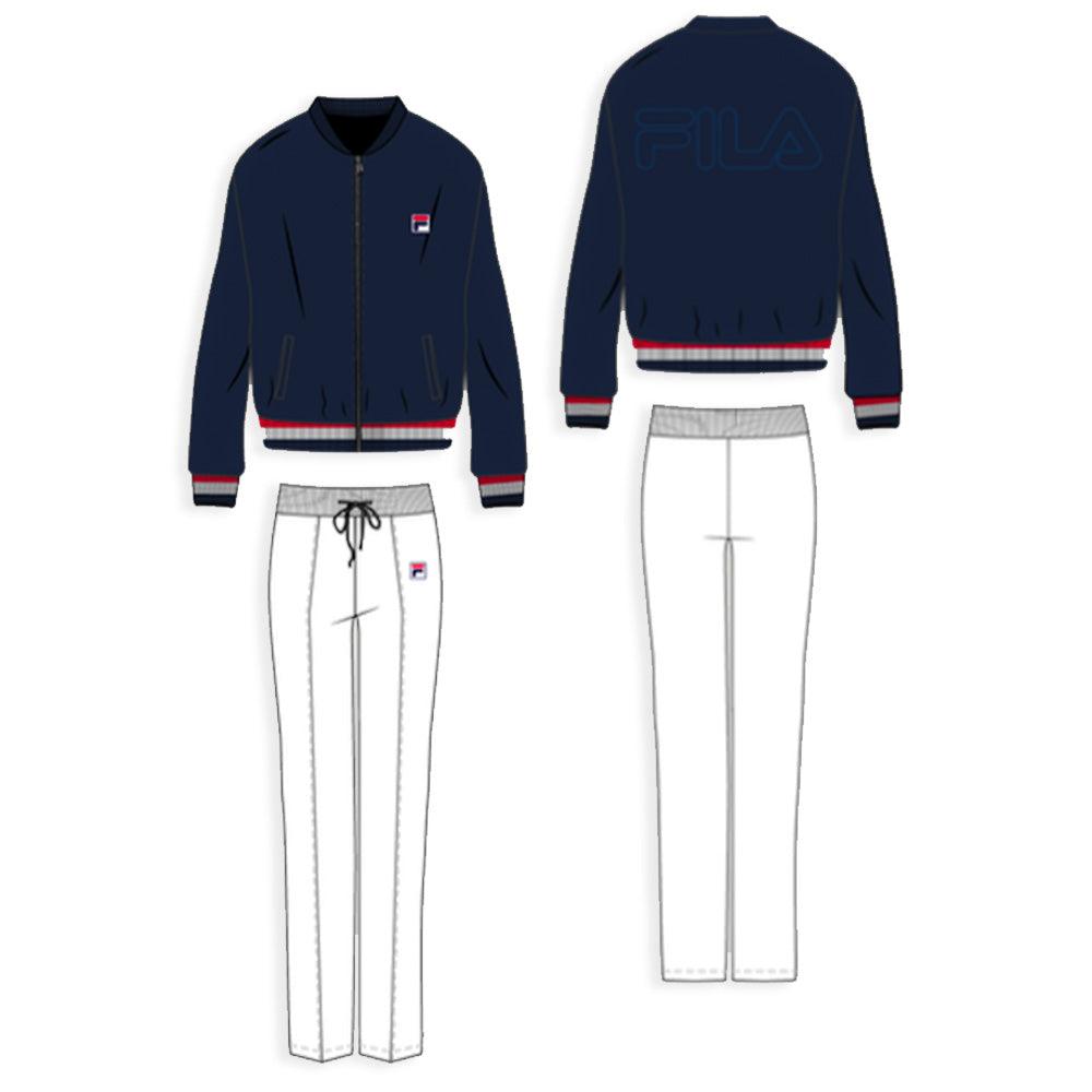 Fila Tuta Home Pigiama Invernale da Donna Seasonal FPW4062 S74 - Passarelli Biancheria