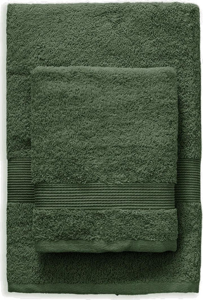 Zucchi Set Asciugamani 1+1 Solotuo di Cotone 560 gr/mq D18 - Passarelli Biancheria