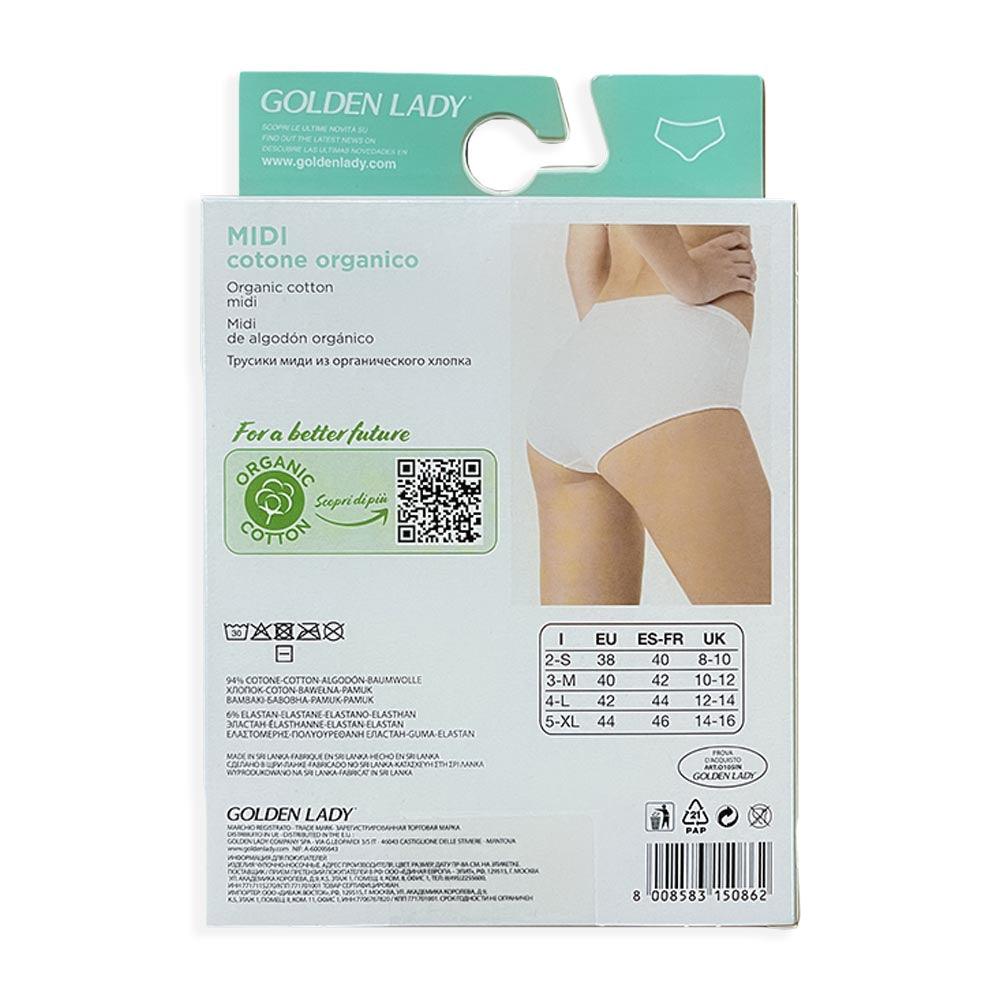 Golden Lady Slip Donna Cotone Organico O105IN S40 - Passarelli Biancheria