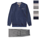 Jamas Pigiama da Uomo in Caldo Cotone IJ2070 S58 - Passarelli Biancheria