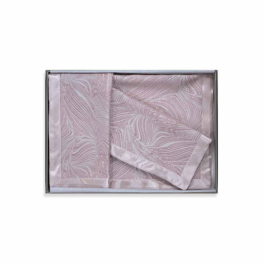 Set 3 Centri in Tappezzeria con Bordo in Raso Roma S15 - Passarelli Biancheria