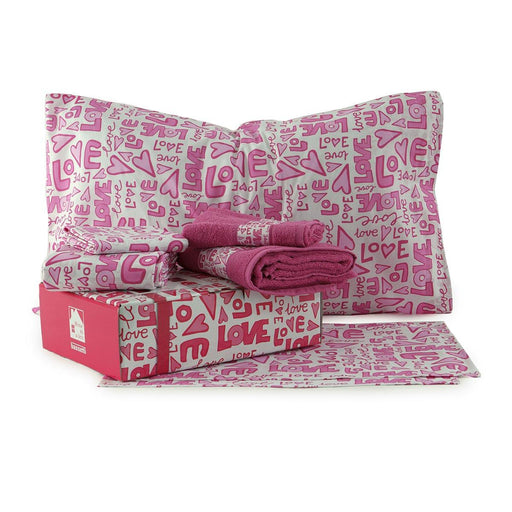 Bassetti Home Kit Regalo in a Box per letto Singolo una Piazza S72 - Vari Disegni - Passarelli Biancheria