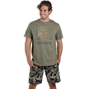 Lois Pigiama Estivo Corto da Uomo 55378 S25 - Passarelli Biancheria