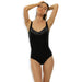 Lovable Costume Intero da Donna Swim Ferretto Black Decor L07Q2 S72 - Passarelli Biancheria