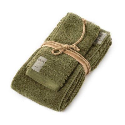 Fazzini Set Asciugamani 1+1 in Spugna di Cotone Coccola B27 - Passarelli Biancheria