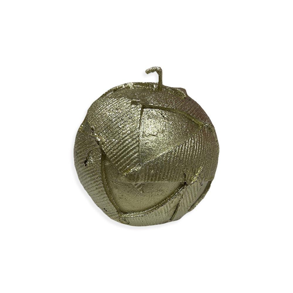 Maison Sucree Candela di Cera Star Sfera Gold Natale - Passarelli Biancheria