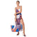 Marika Mare Pareo Foulard Mare Nautical D778 S40 - Passarelli Biancheria