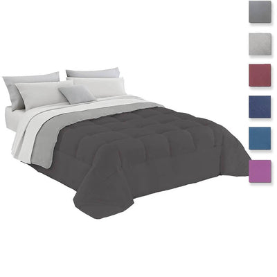 Milk and Honey trapunta Invernale Tinta Unita Double Face - Varie Dimensioni - Passarelli Biancheria