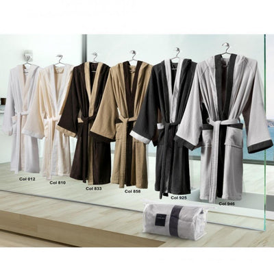 Carrara Accappatoio Microspugna con Cappuccio Voyage 88706 D32 - Passarelli Biancheria