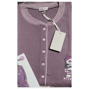 MyPi Camicia Notte Caldo Cotone Giovanile 1618 S18 - Passarelli Biancheria