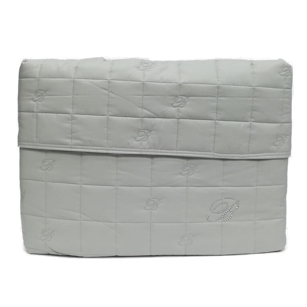 Blumarine Copriletto Trapuntato Matrimoniale Blu Valentina 74909 S230 - Passarelli Biancheria