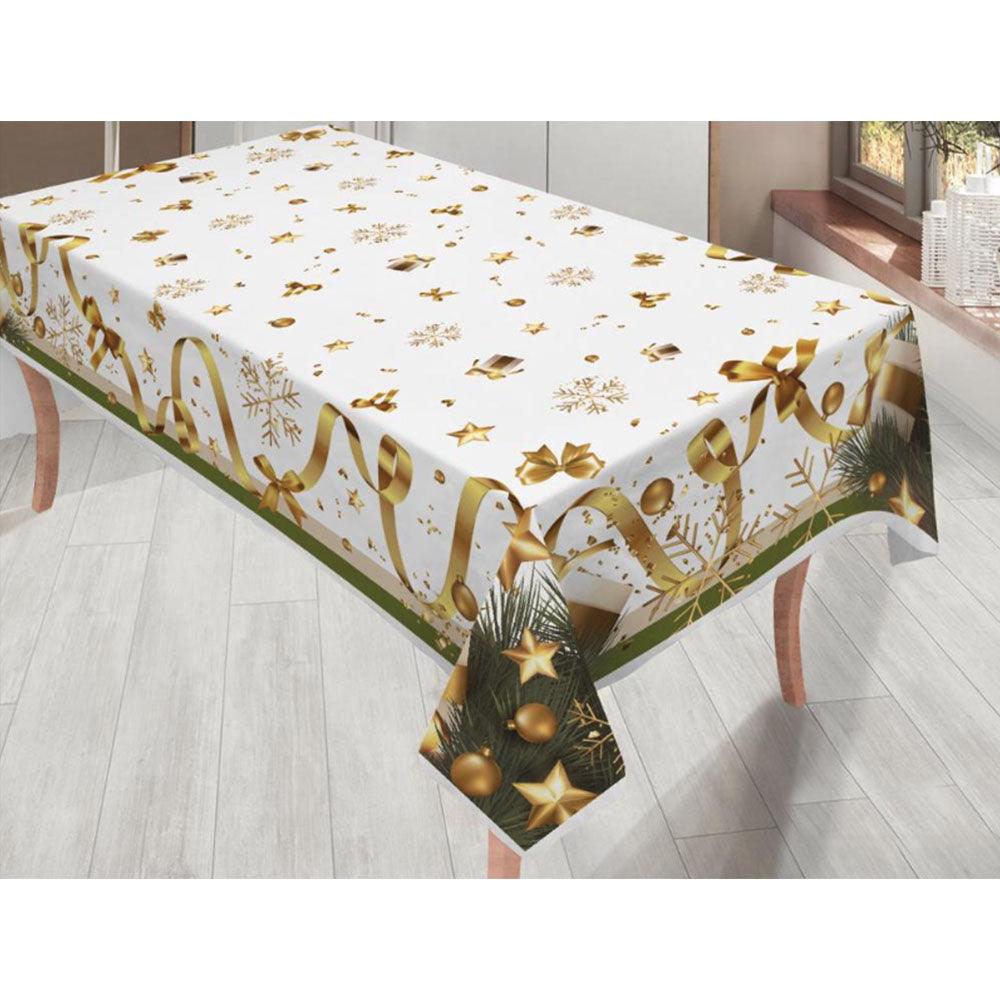 Neith Tovaglia Natalizia da 12 in Puro Cotone Noel 3873 D47 - Passarelli Biancheria