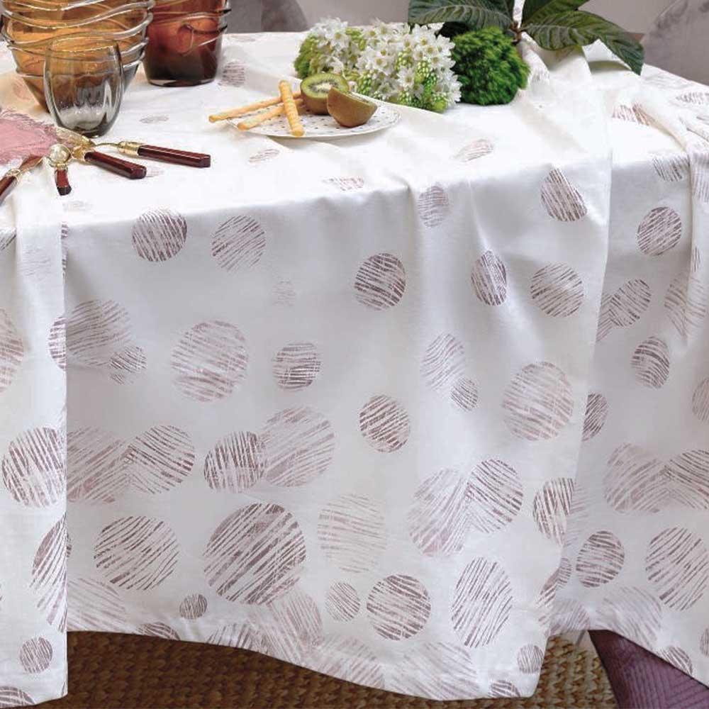 Neith Tovaglia da Tavola da 12 in Cotone Kelly ME1017 D40 - Passarelli Biancheria