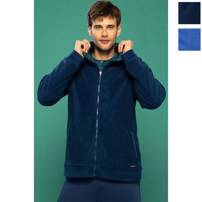 Noidinotte Giacca Invernale da Camera per Uomo in Pile GE2312AS D24 - Passarelli Biancheria