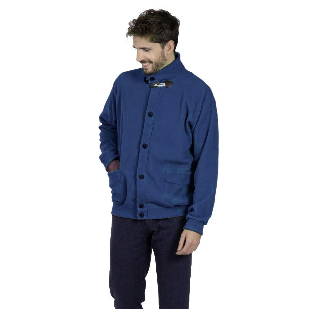 OneWay Giacca da Camera per Uomo in Pile 505W S46 - Passarelli Biancheria