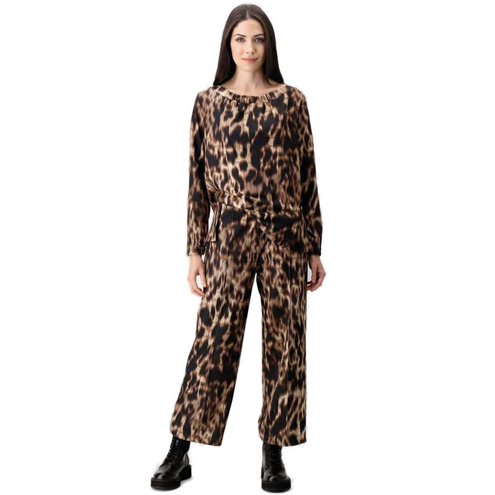 Oroblu Maglia Wild Print Sweater VOBT67069 S78 - Passarelli Biancheria