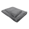 Trussardi Home Set Asciugamani 1+1 Spugna in Puro Cotone Overlogo S35 - Passarelli Biancheria