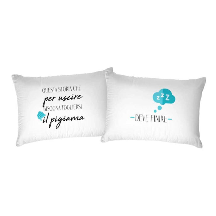 Pillowcases Printed 52x82cm Printed Messages D12