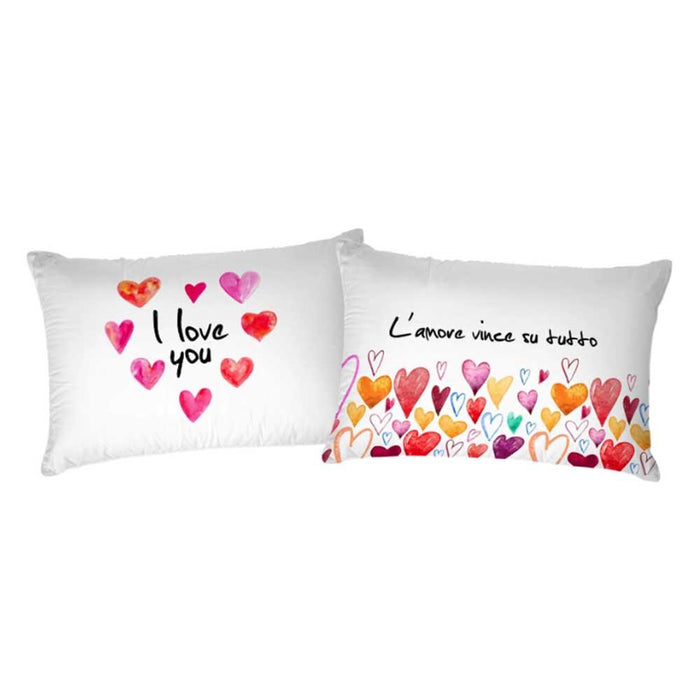 Pillowcases Printed 52x82cm Printed Messages D12