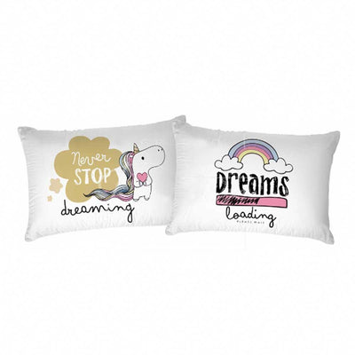 Federe Printed 52x82cm Stampata Messaggi D12 - Passarelli Biancheria