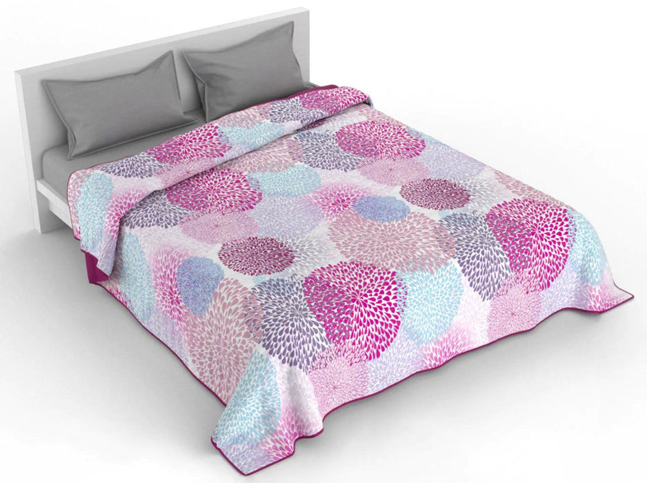 Fantasy Quilted Bedspread for Single Bed B34 - Various Patterns