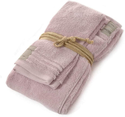 Fazzini Set Asciugamani 1+1 in Spugna di Cotone Coccola B27 - Passarelli Biancheria