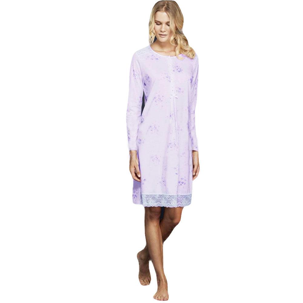 Ragno Camicia da Notte Cotone Jersey N11867 S60 - Passarelli Biancheria