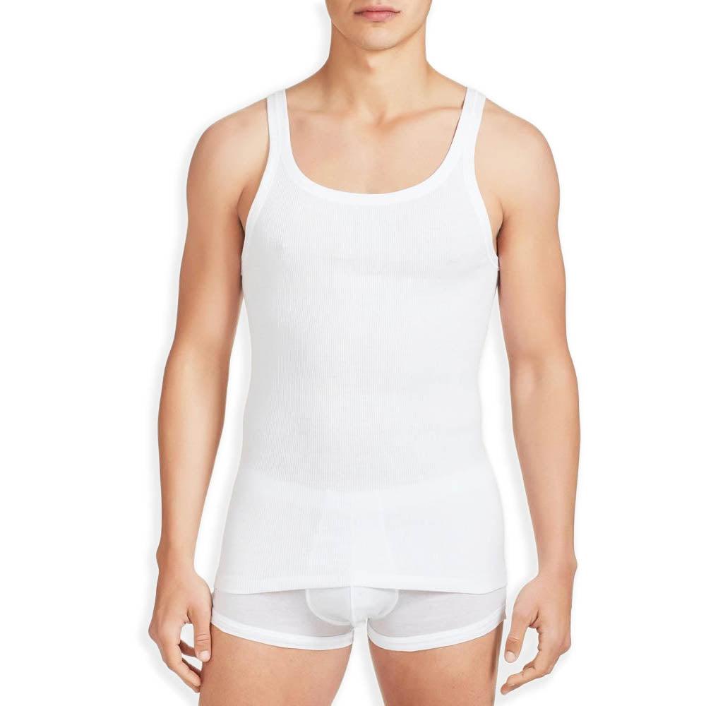 Ragno Canottiera da Uomo Spalla Stretta in Puro Cotone 5001 S13 - Passarelli Biancheria