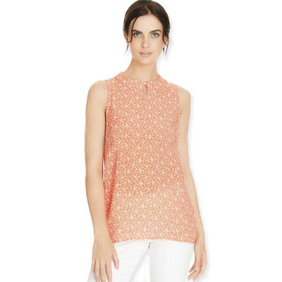 Ragno Donna Chemisier Senza Maniche con Collo a Polo 712868 S33 - Passarelli Biancheria