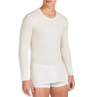 Ragno Maglia Uomo Intima Maniche Lunghe Girocollo in Lana Pesante 003159 S44 - Passarelli Biancheria
