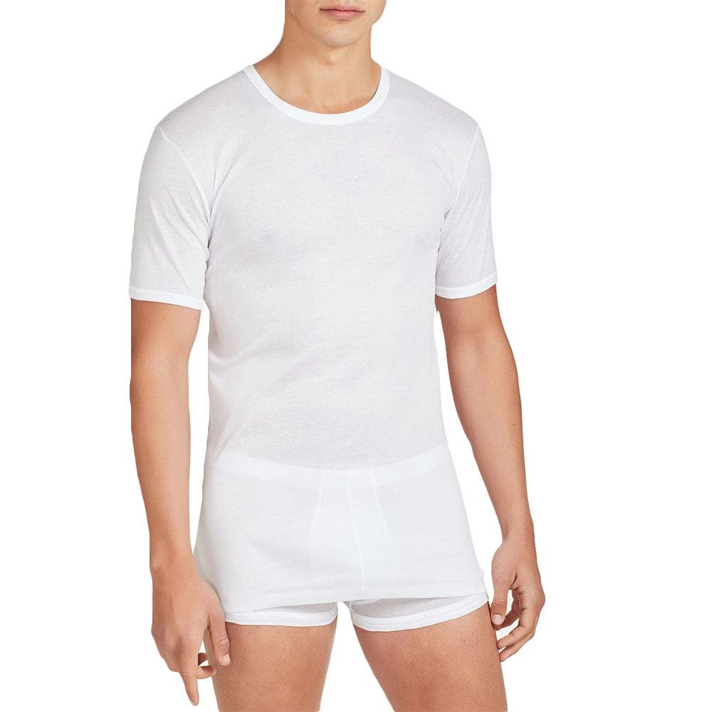 Ragno Maglietta Uomo Maniche Corte Girocollo Silkotton Filo di Scozia 601697 S16 - Passarelli Biancheria