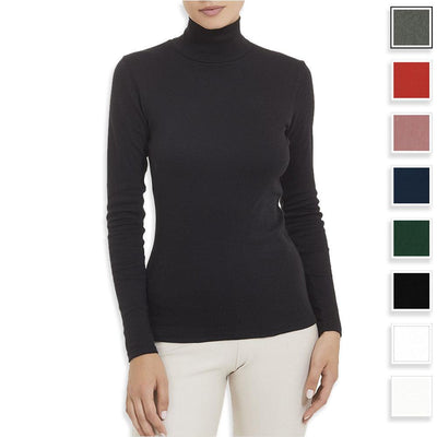 Ragno Maglietta da Donna a Collo alto in Caldo Cotone S16 - Passarelli Biancheria