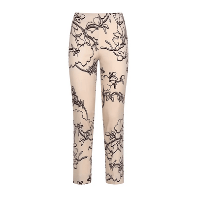 Ragno Pantalone da Donna a sigaretta cropped in Digital Compact DH40PY S58 - Passarelli Biancheria