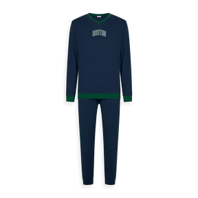 Ragno Pigiama Cotone Leggero da Uomo U653N2 S32 - Passarelli Biancheria