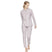 Ragno Pigiama Invernale Aperto da Donna in Caldo Cotone N13502 S28 - Passarelli Biancheria