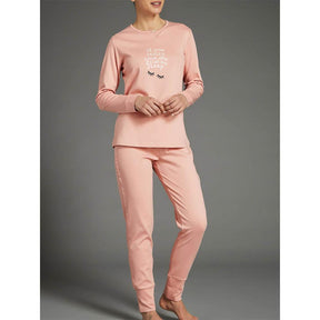 Ragno Pigiama Invernale in Caldo Cotone da Donna DA40N1 S50 - Passarelli Biancheria