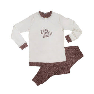 Ragno Pigiama Invernale in Caldo Cotone da Donna DA32N1 S27 - Passarelli Biancheria