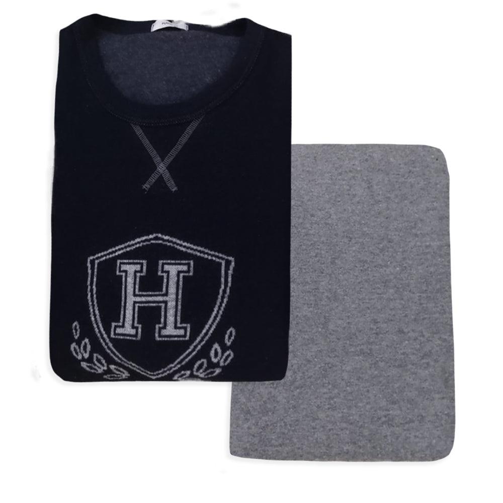 Ragno Pigiama Uomo Invernale Punto Milano U608NQ S38 - Passarelli Biancheria