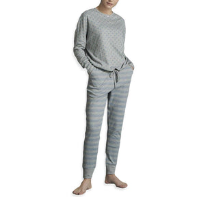 Ragno Pigiama da Donna in Caldo Cotone e Viscosa DA38N1 S50 - Passarelli Biancheria