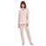 Ragno Pigiama da Donna Cotone Leggero Aperto Maniche Lunghe DC52N6 S40 - Passarelli Biancheria
