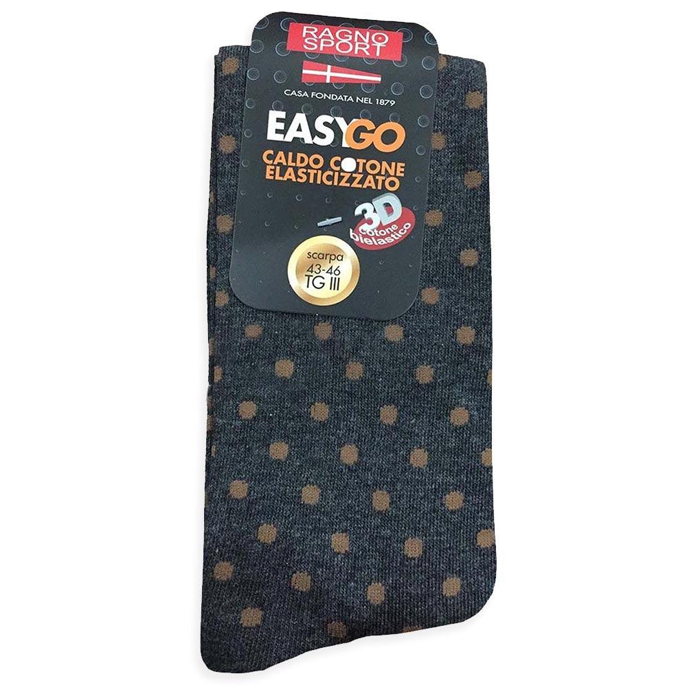 Ragno Calza Lunga da Uomo in Caldo Cotone Fantasia 09339S S34 - Passarelli Biancheria