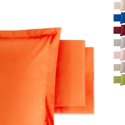 Riviera Completo Lenzuola in Puro Cotone Tinta Unita Colors - Varie Dimensioni - Passarelli Biancheria