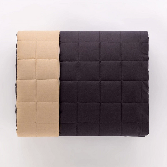 Riviera Paint Single Double Face Quilted Cotton Bedspread - B60